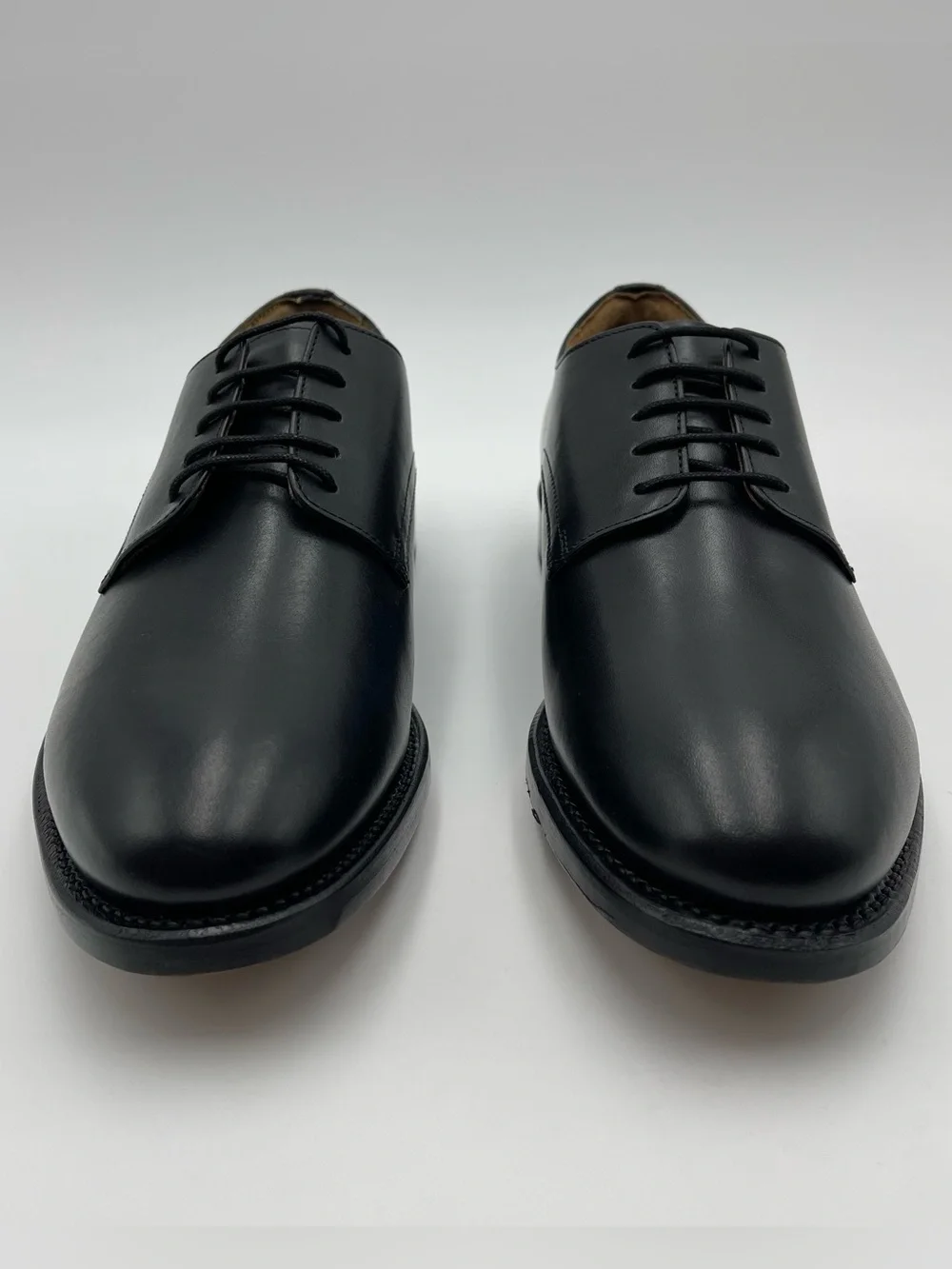 Allen Edmonds Henry Derby Black Leather Men Shoes Size 9.5 D MSRP $450